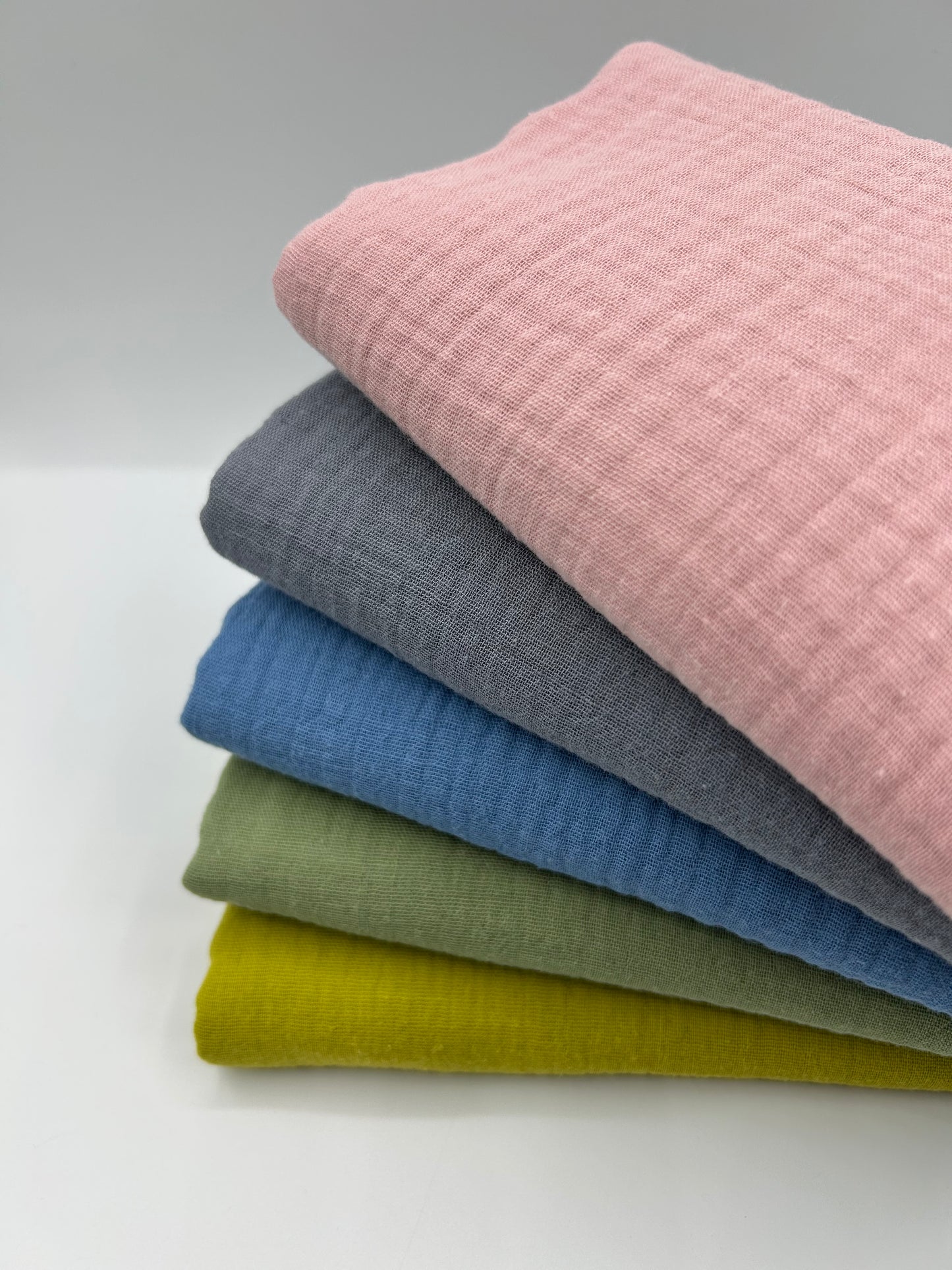 2 Katlı Müslin Kumaş - Gri