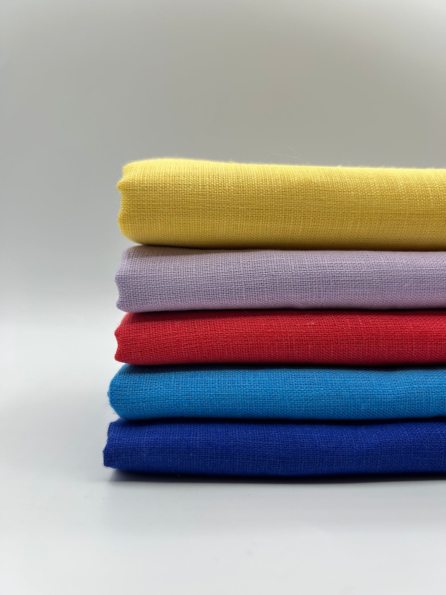 %100 Keten Kumaş – Saks Mavi