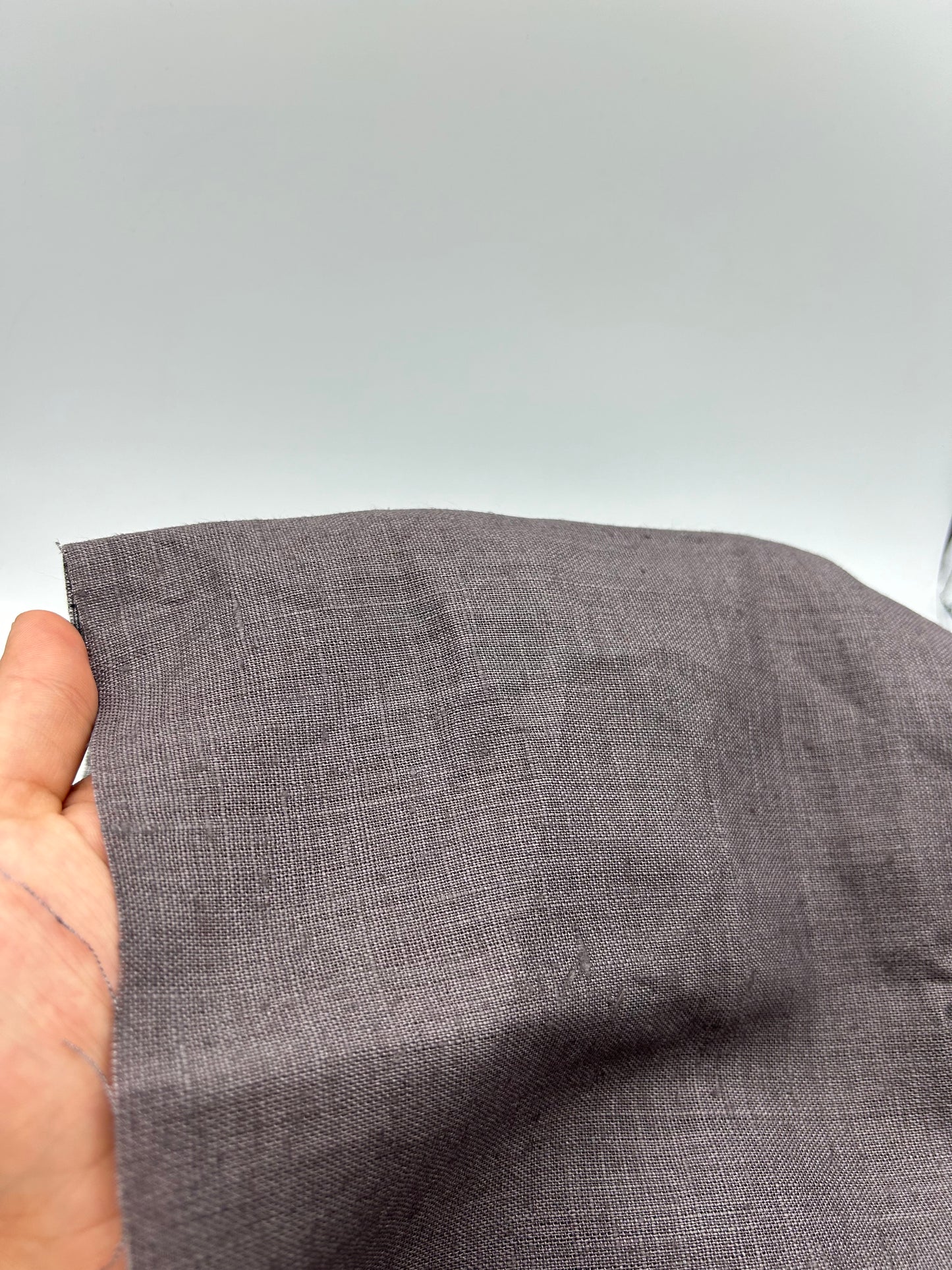 %100 Keten Kumaş – Antrasit