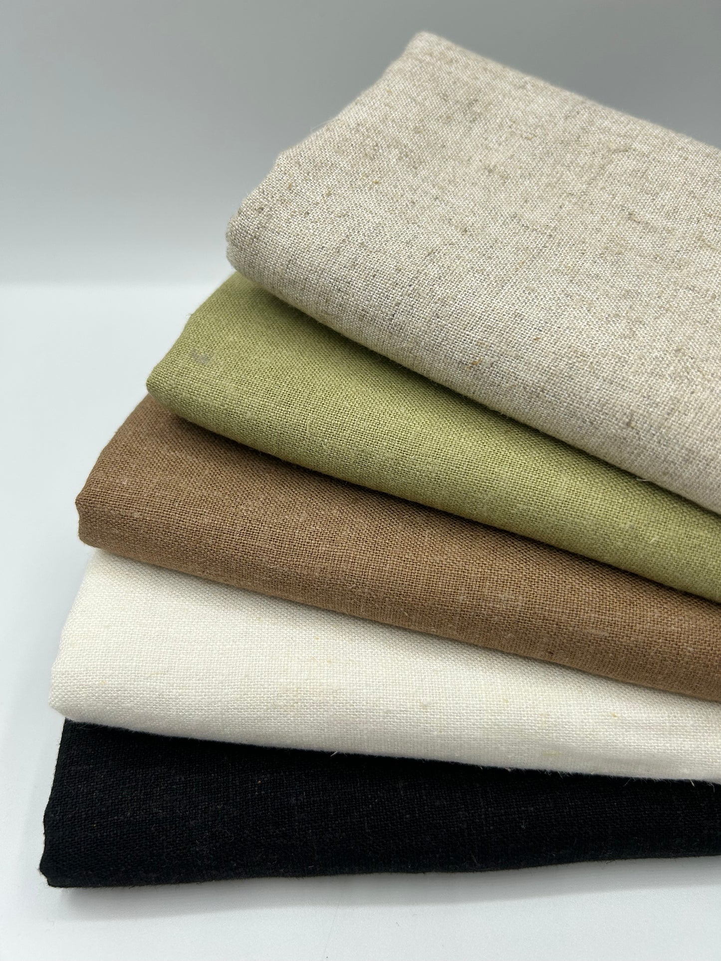 Viskon Keten Kumaş - Natural