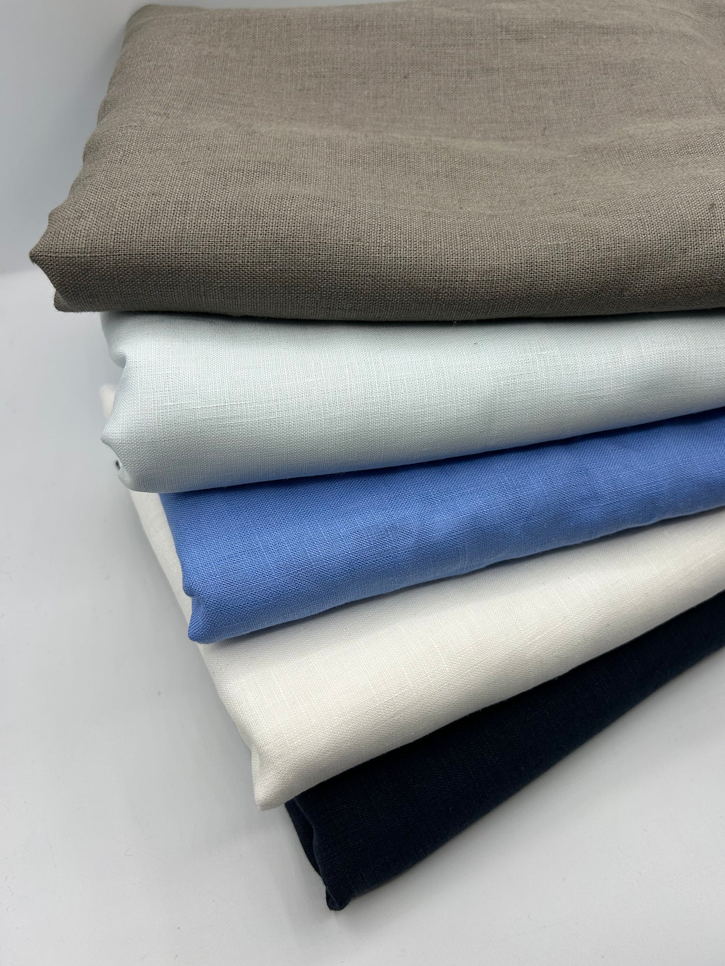 Parça Kumaş Paket 2 -%100 Keten Kumaşlar