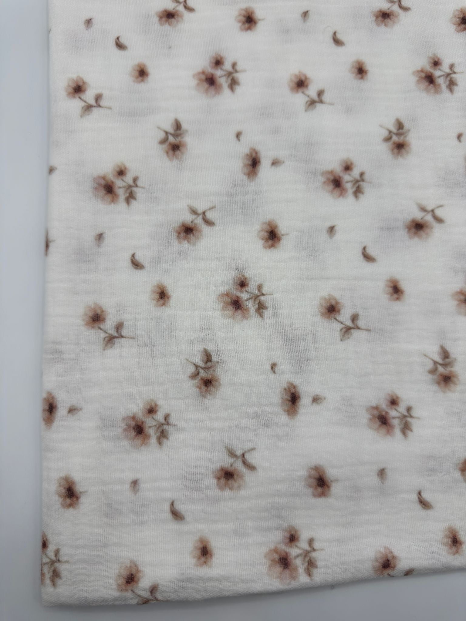 DESENLİ %100 PAMUK ÇİFT KATLI MÜSLİN KUMAŞ