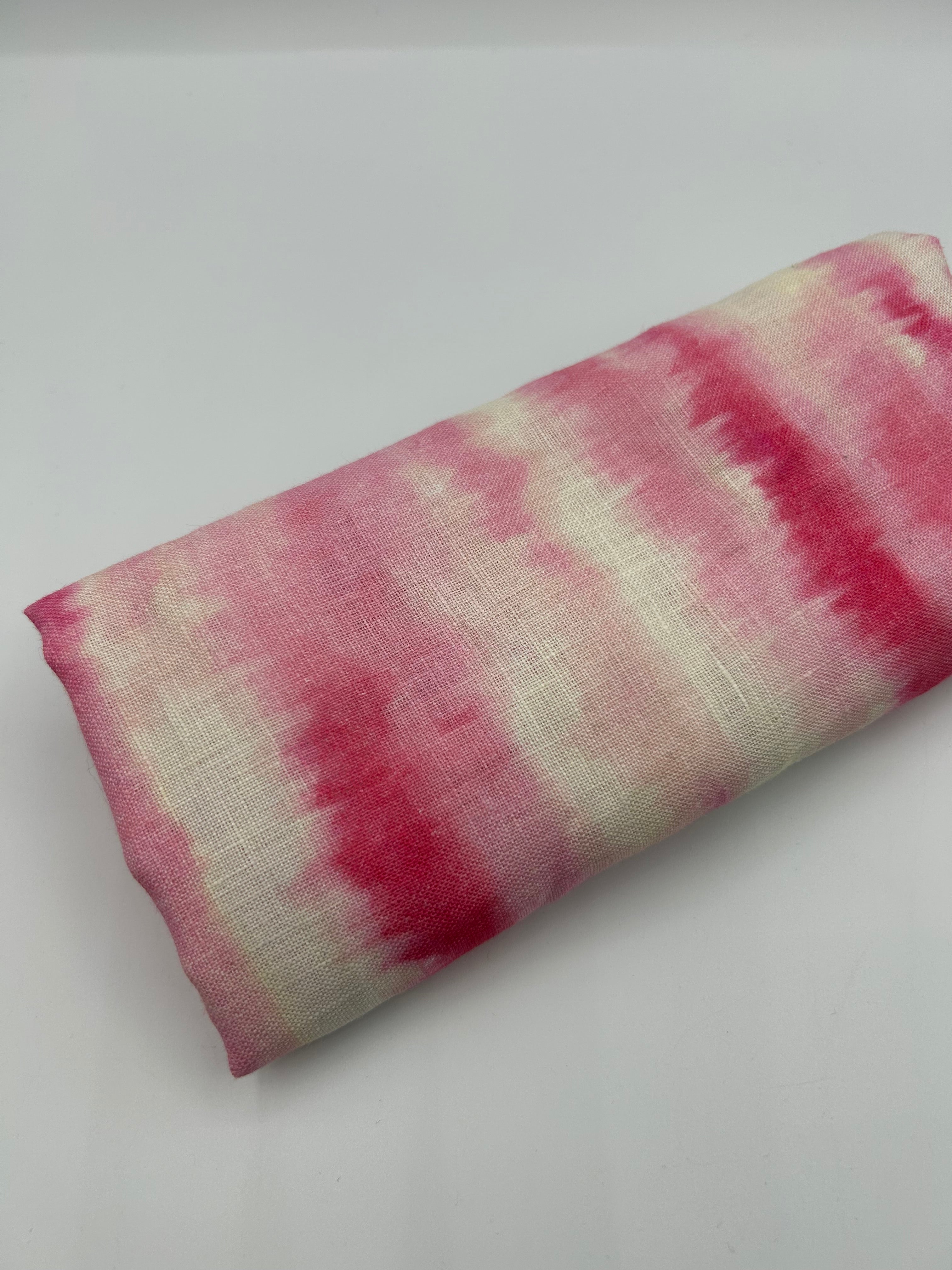 %100 Keten Kumaş - Desenli