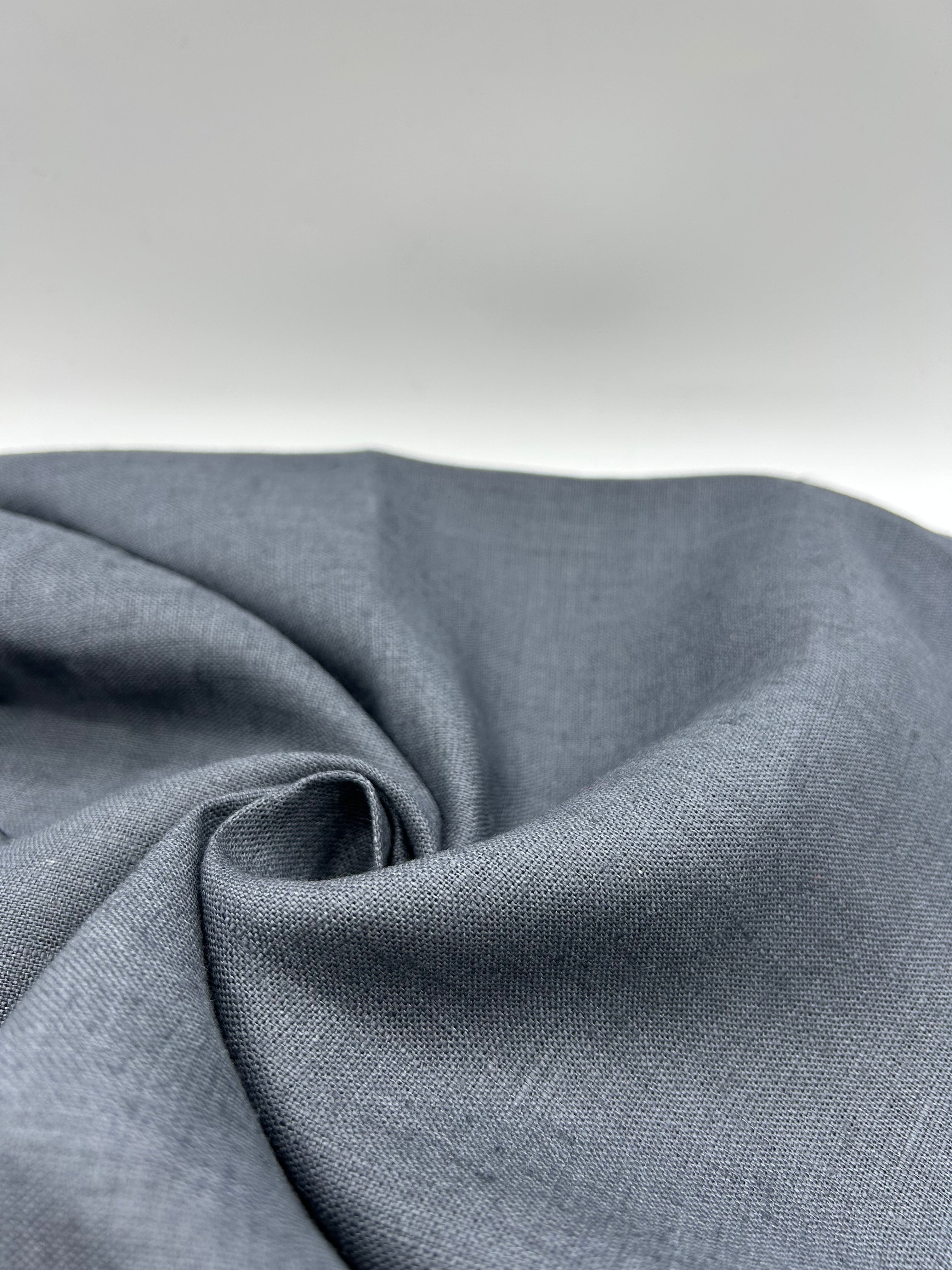 %100 Keten Kumaş – Füme