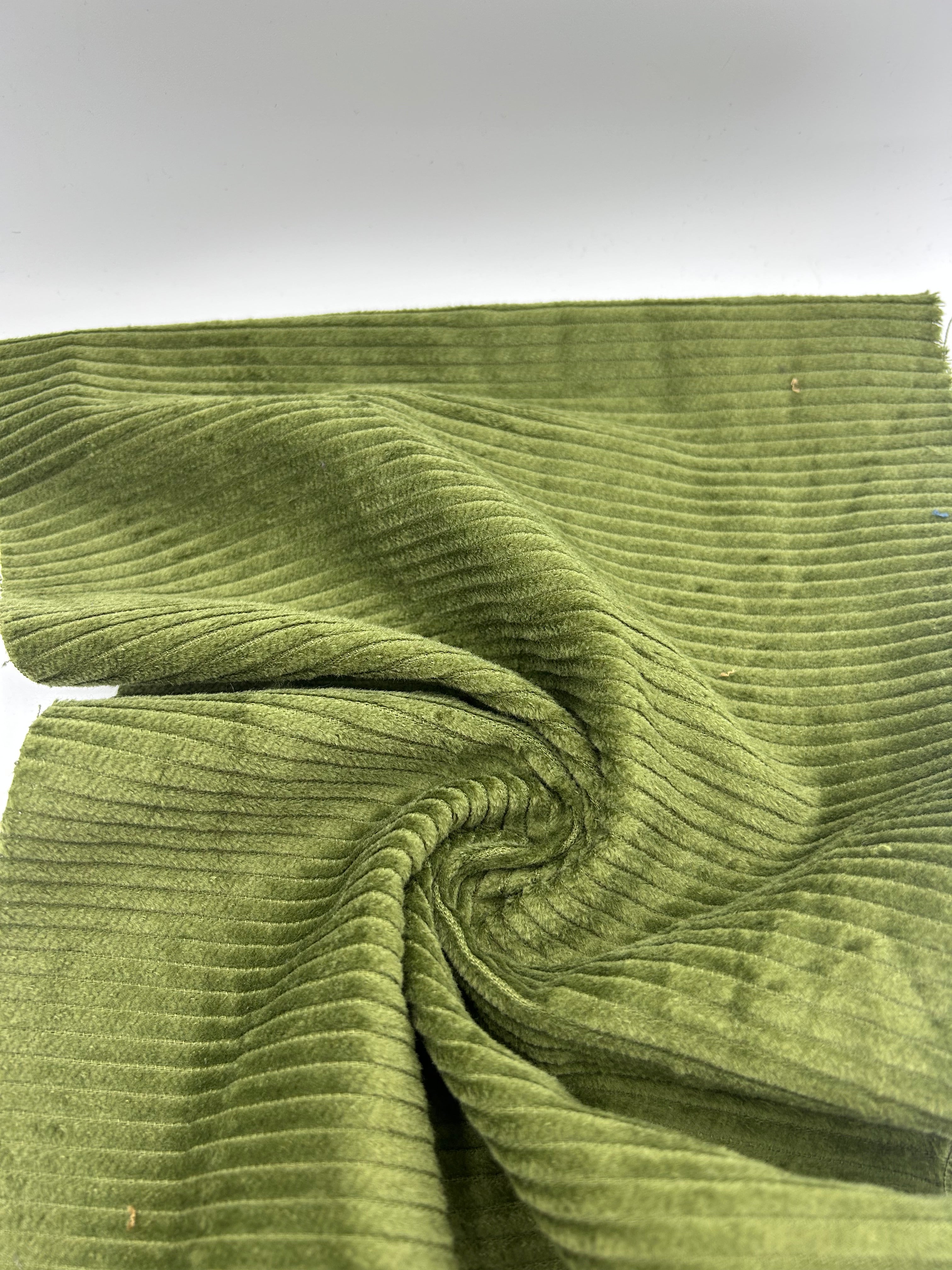 Fitilli Kadife - Zeytin Yeşil