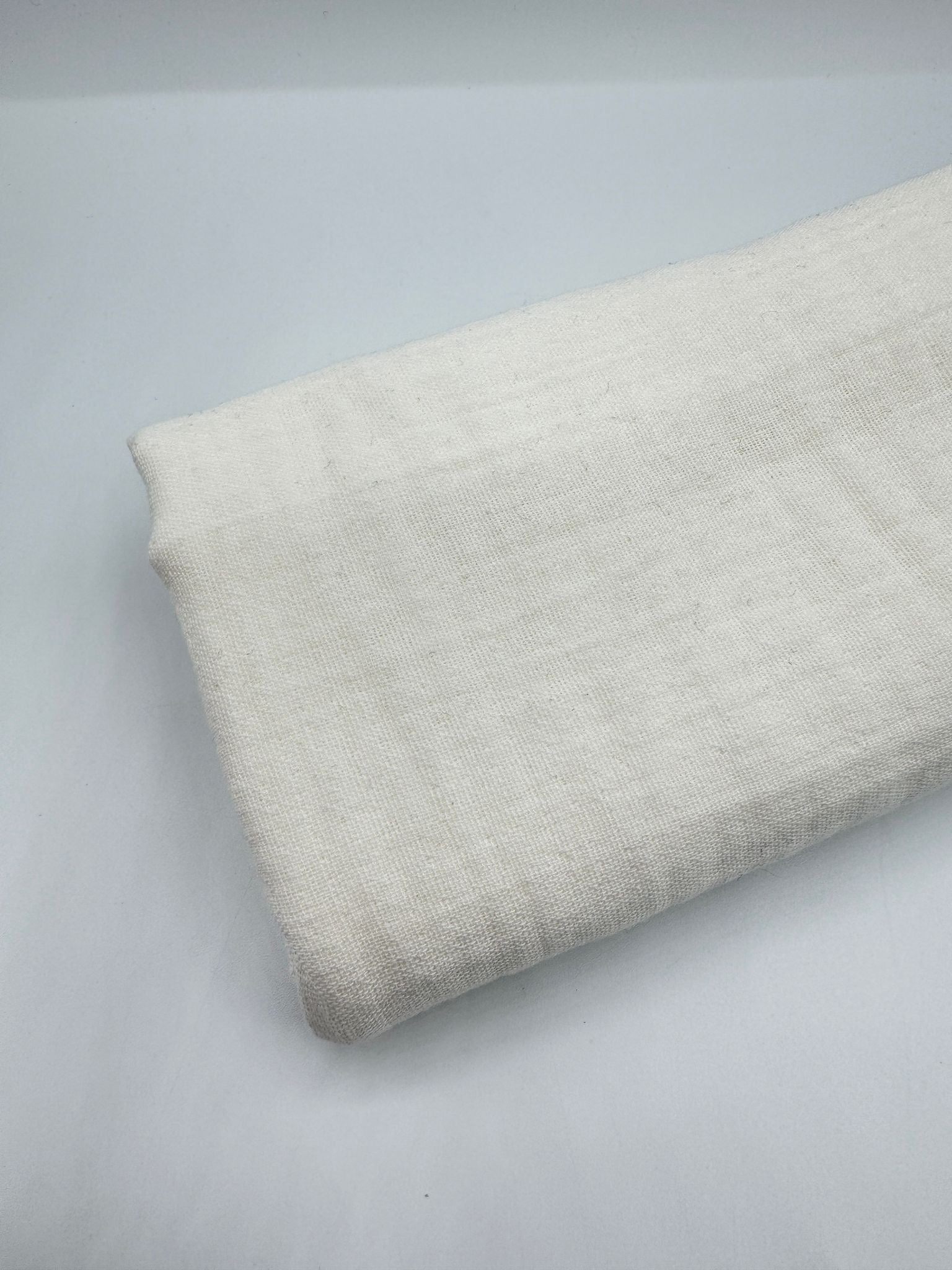 2 Katlı Müslin Kumaş - Ekru