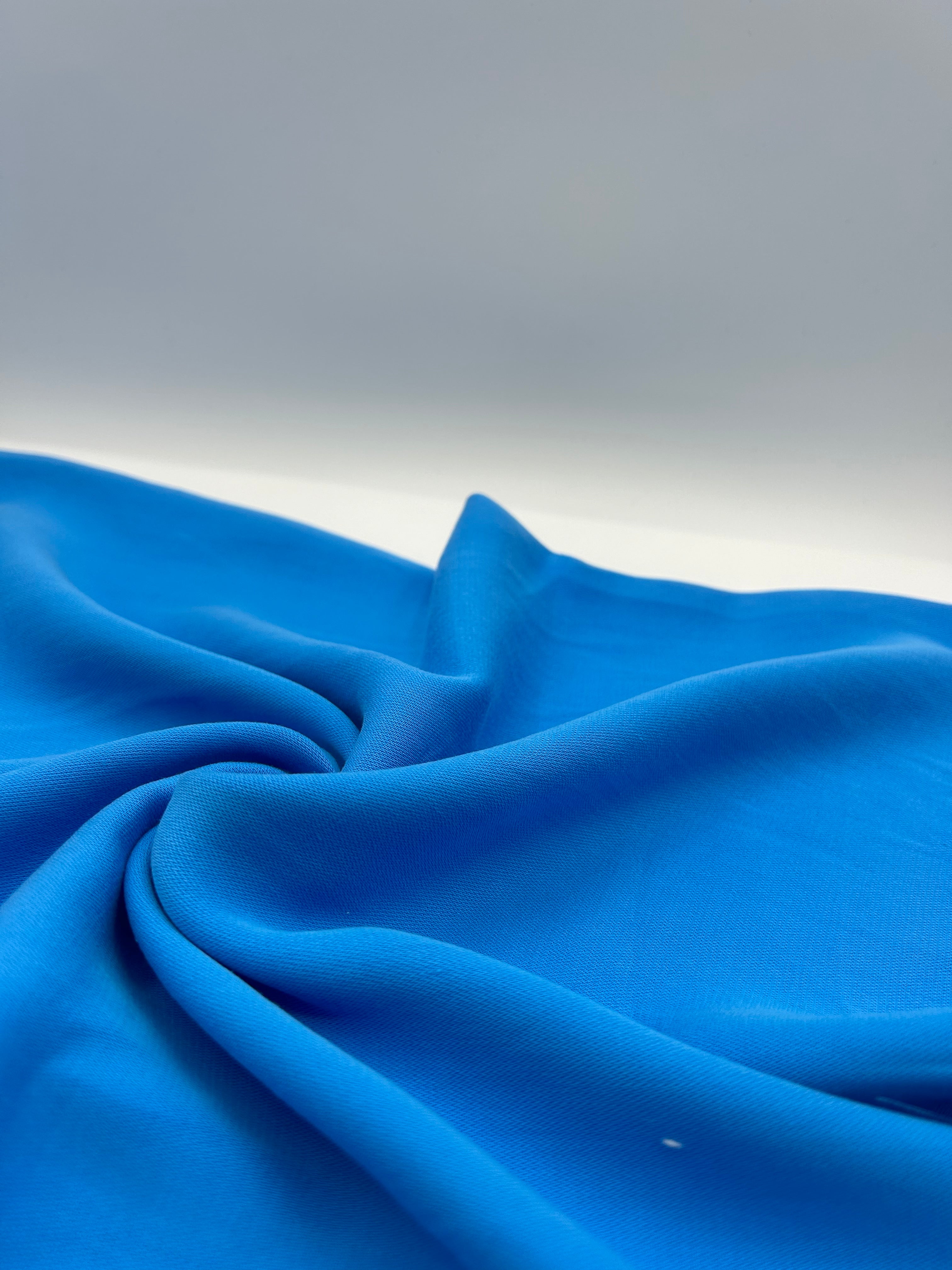 %100 Tencel Kumaş - Mavi