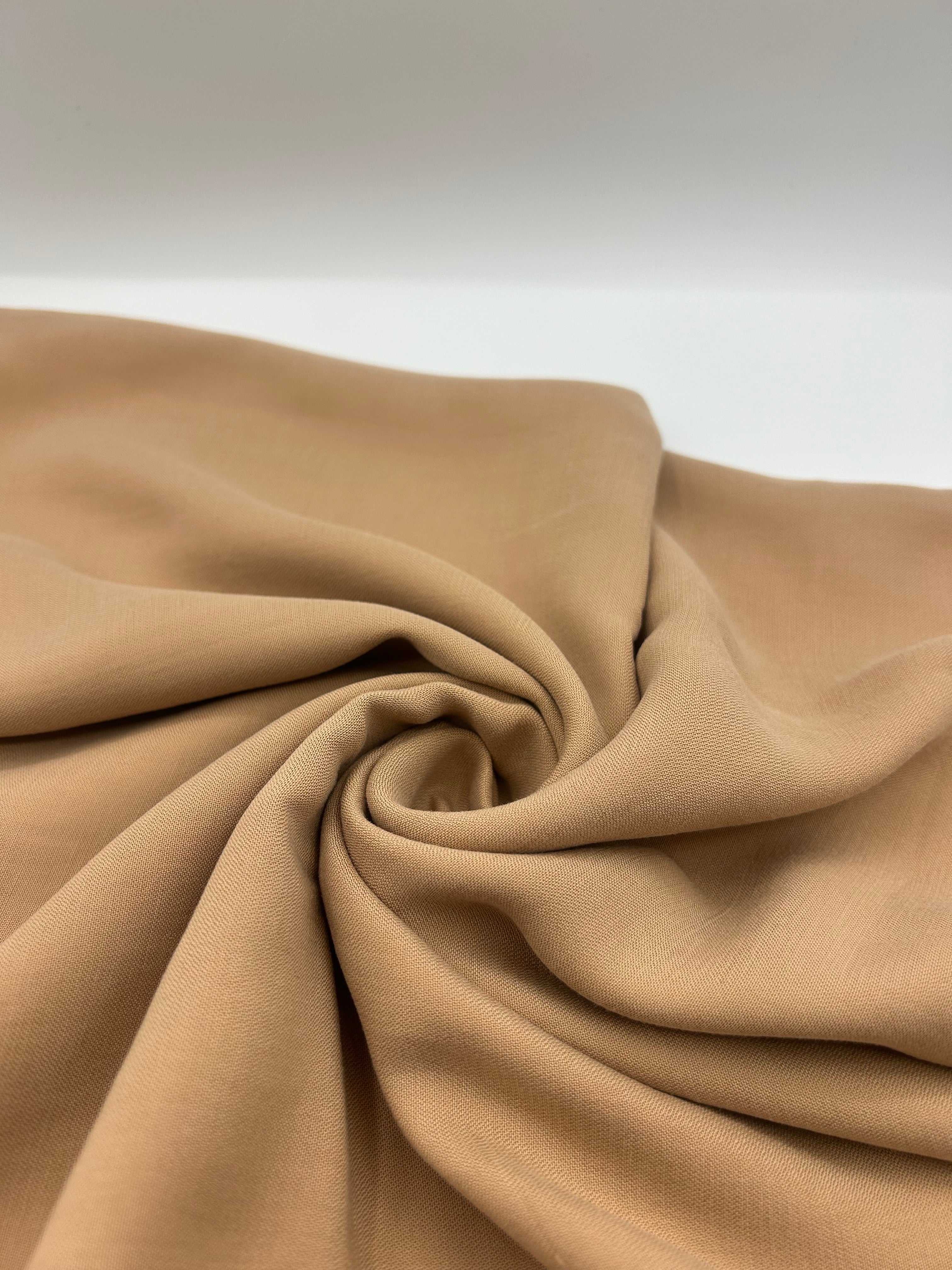 %100 Tencel Kumaş - Sütlü Kahve