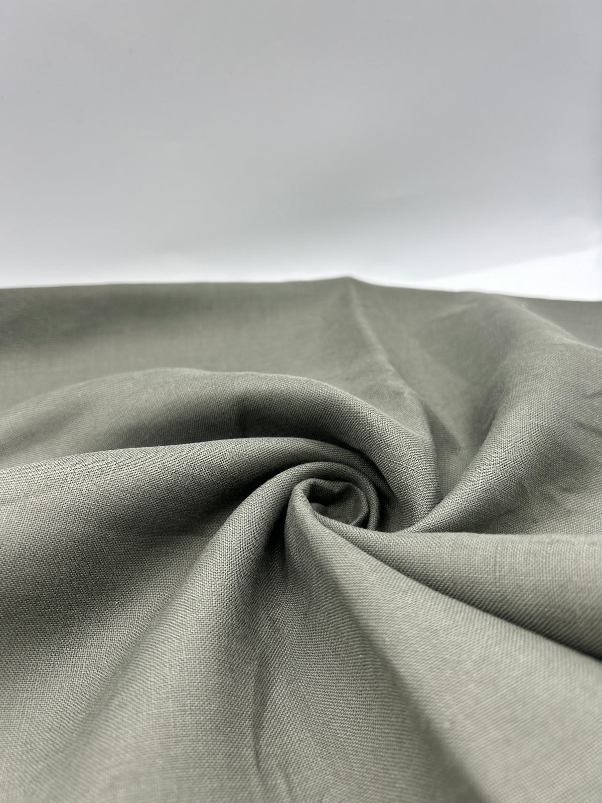 %100 Keten Kumaş – Soft Haki