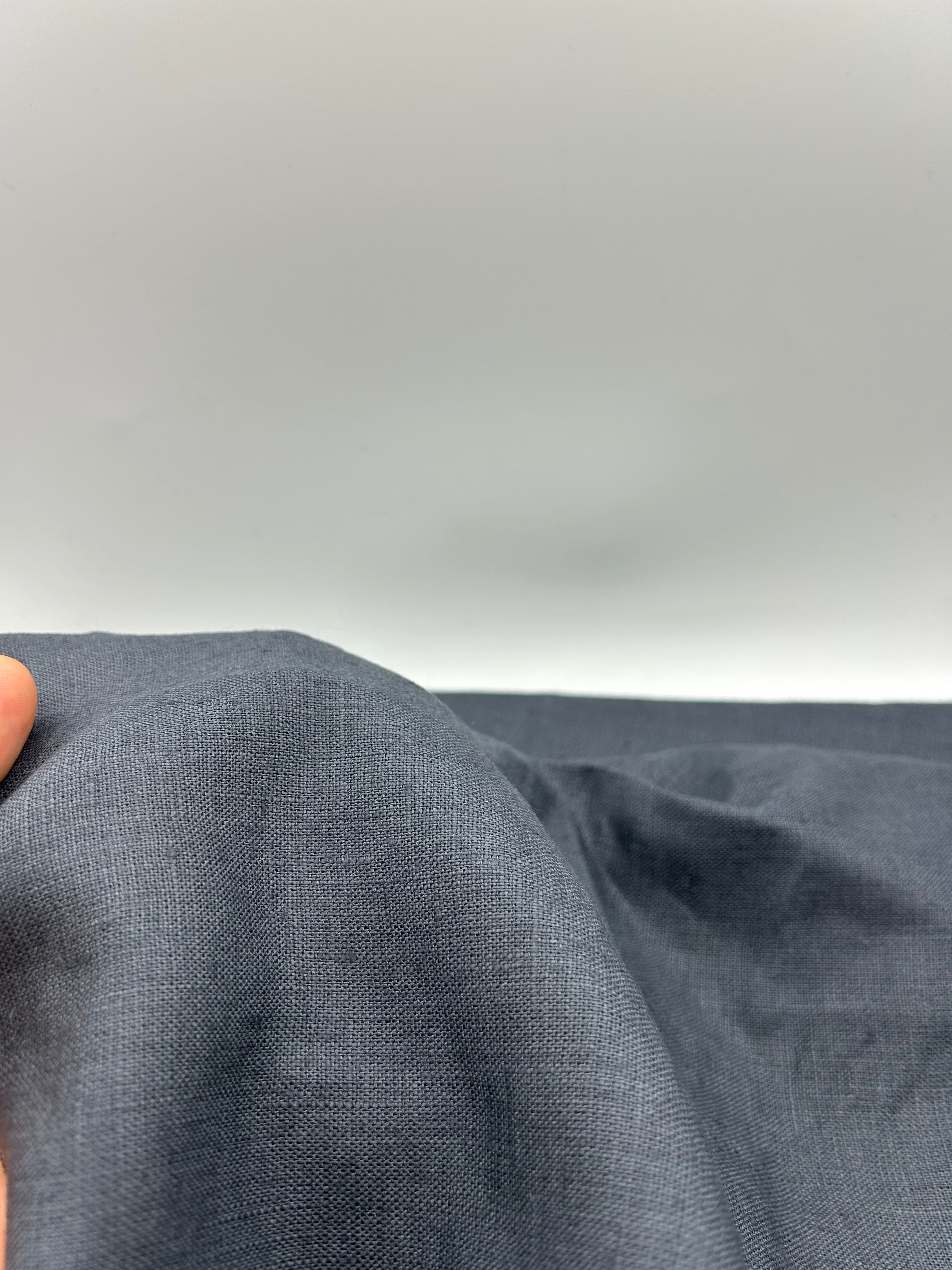 %100 Keten Kumaş – Füme