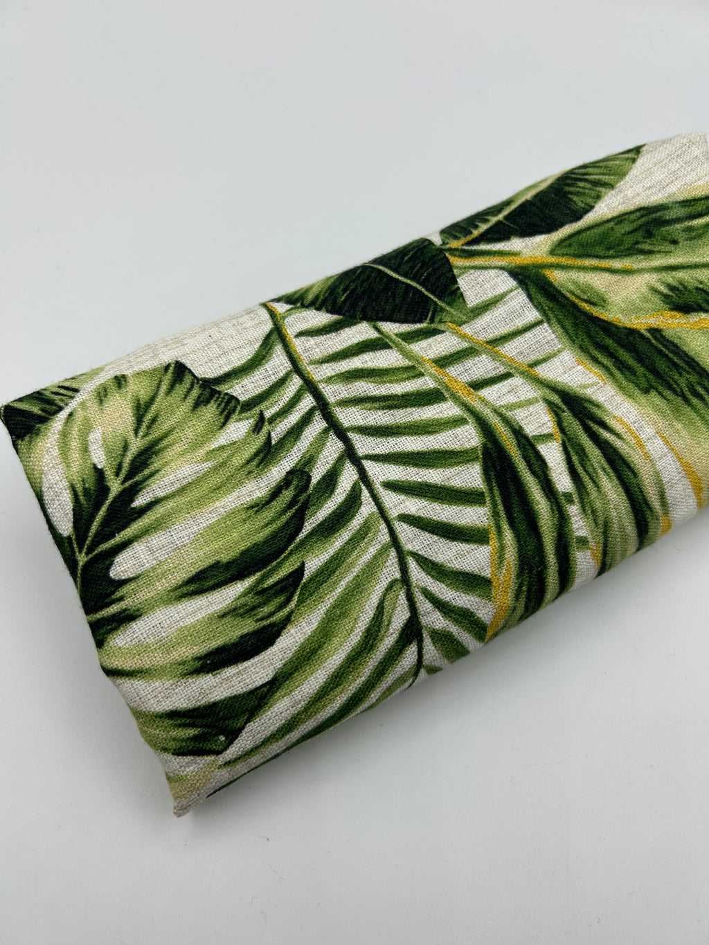 %100 Keten Kumaş - Desenli