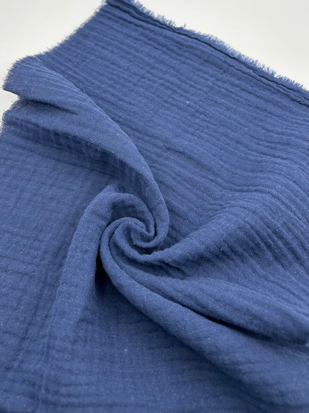 2 Katlı Müslin Kumaş - Lacivert