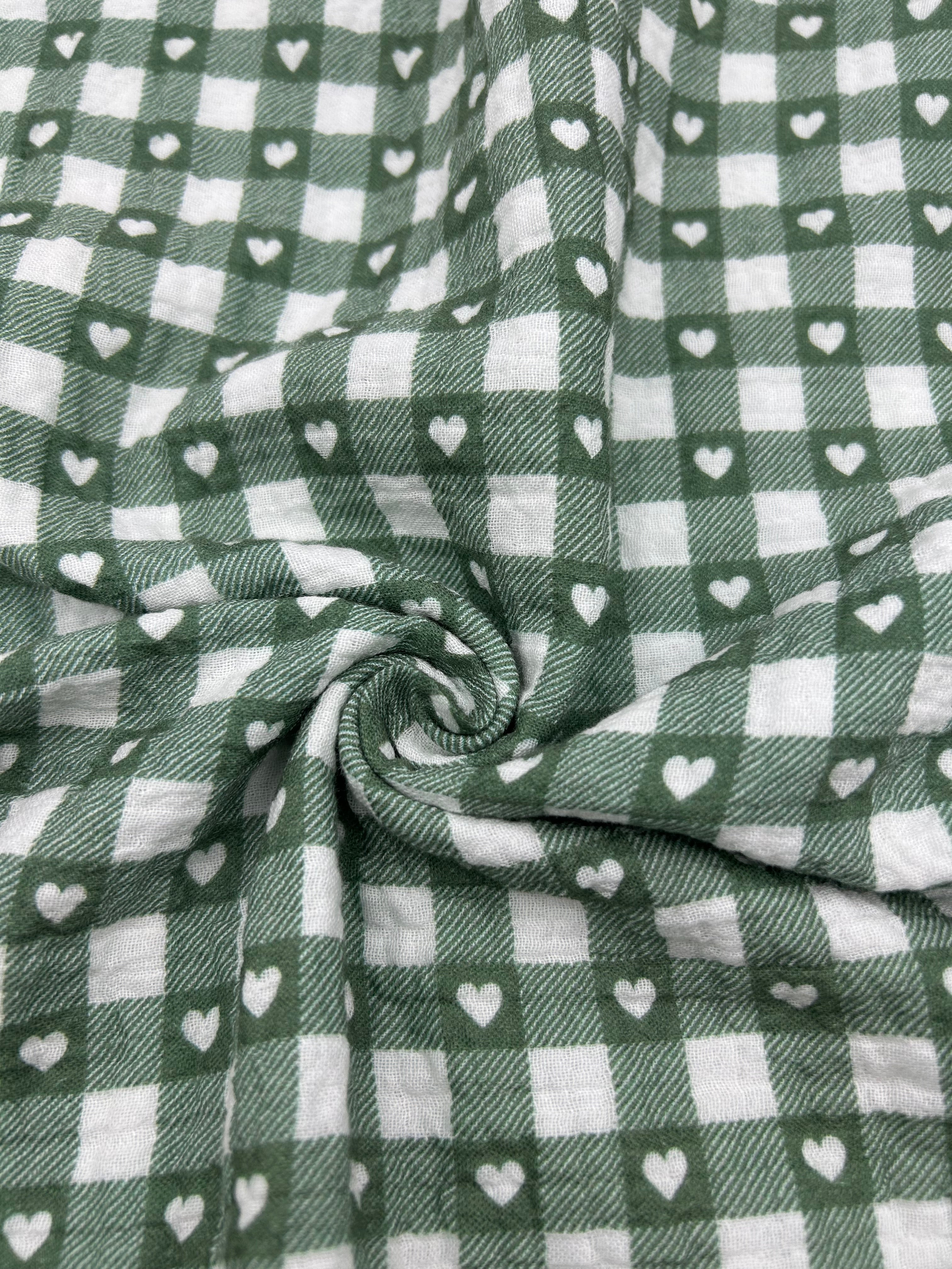 2 Kat Müslin Kumaş - Desenli