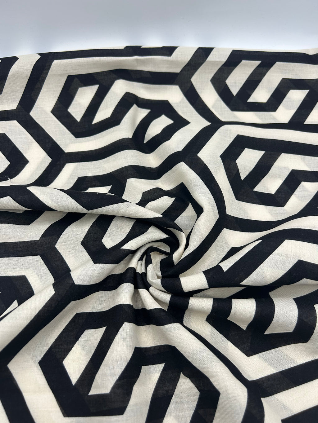 %100 Pamuk Vual Kumaş - Desenli