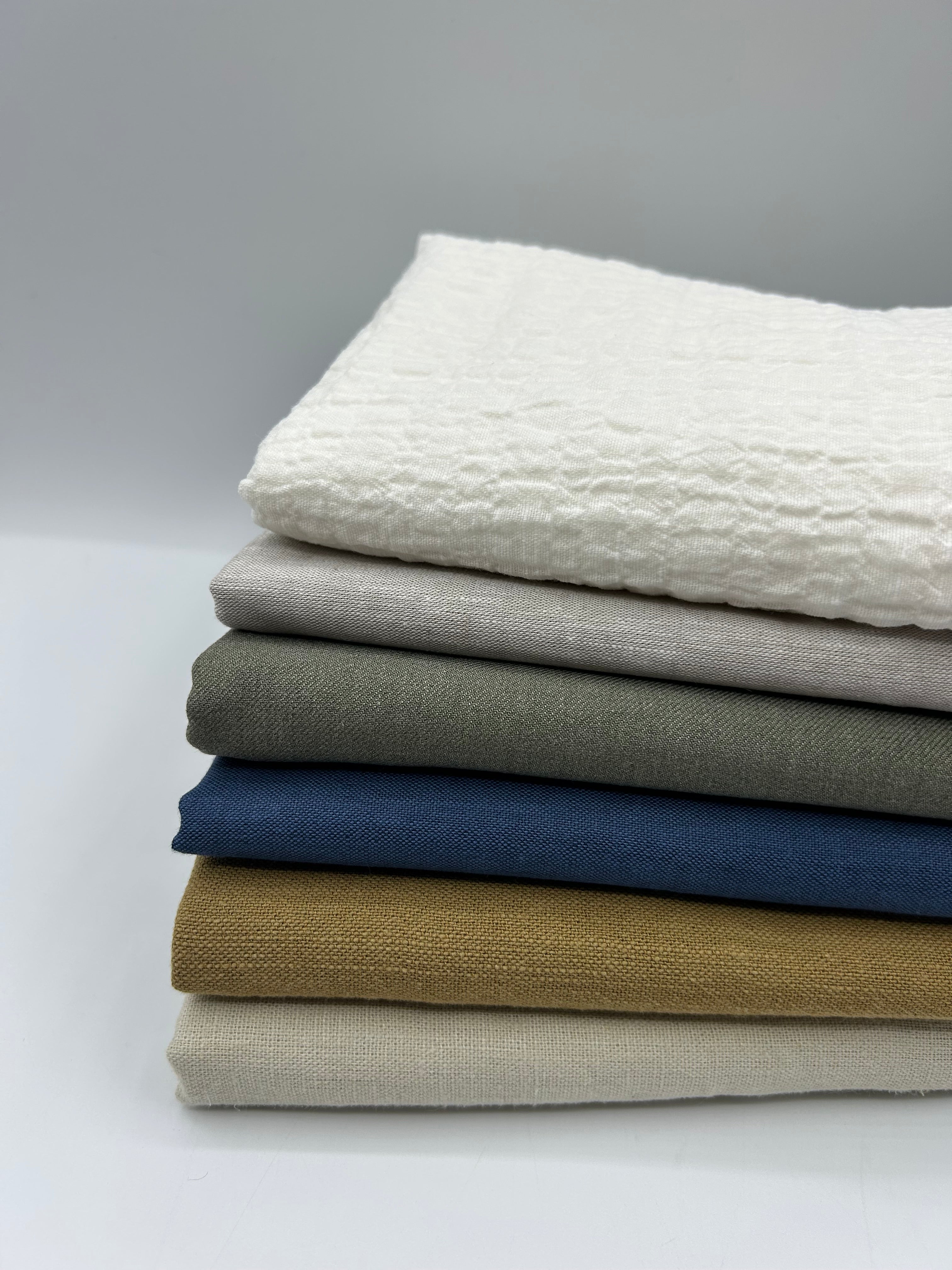 Pamuk Keten Kumaş - Safran