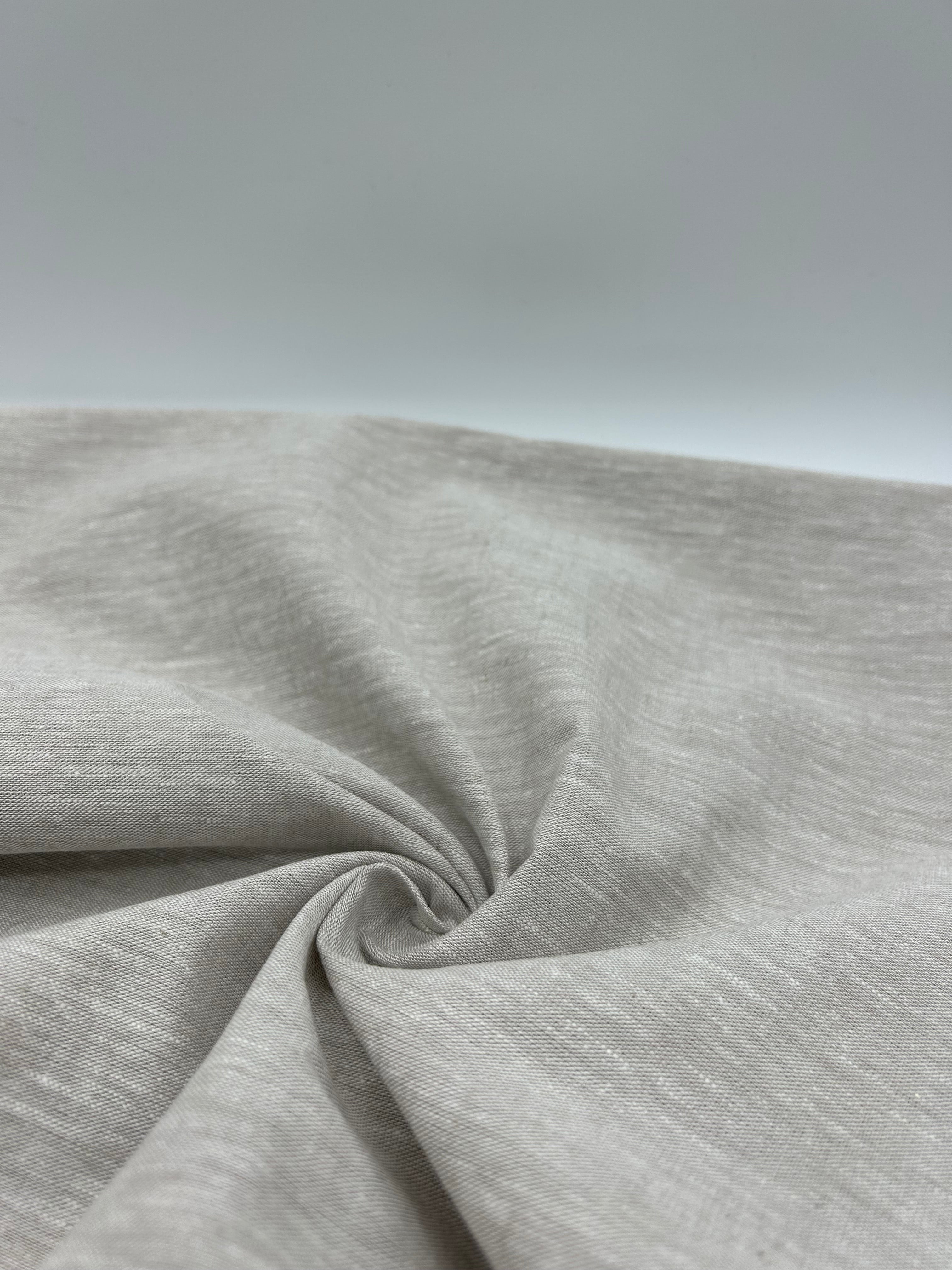 Pamuk Keten Kumaş - Natural