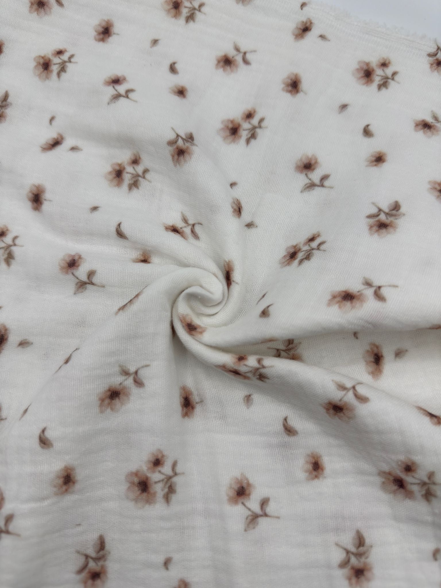 DESENLİ %100 PAMUK ÇİFT KATLI MÜSLİN KUMAŞ