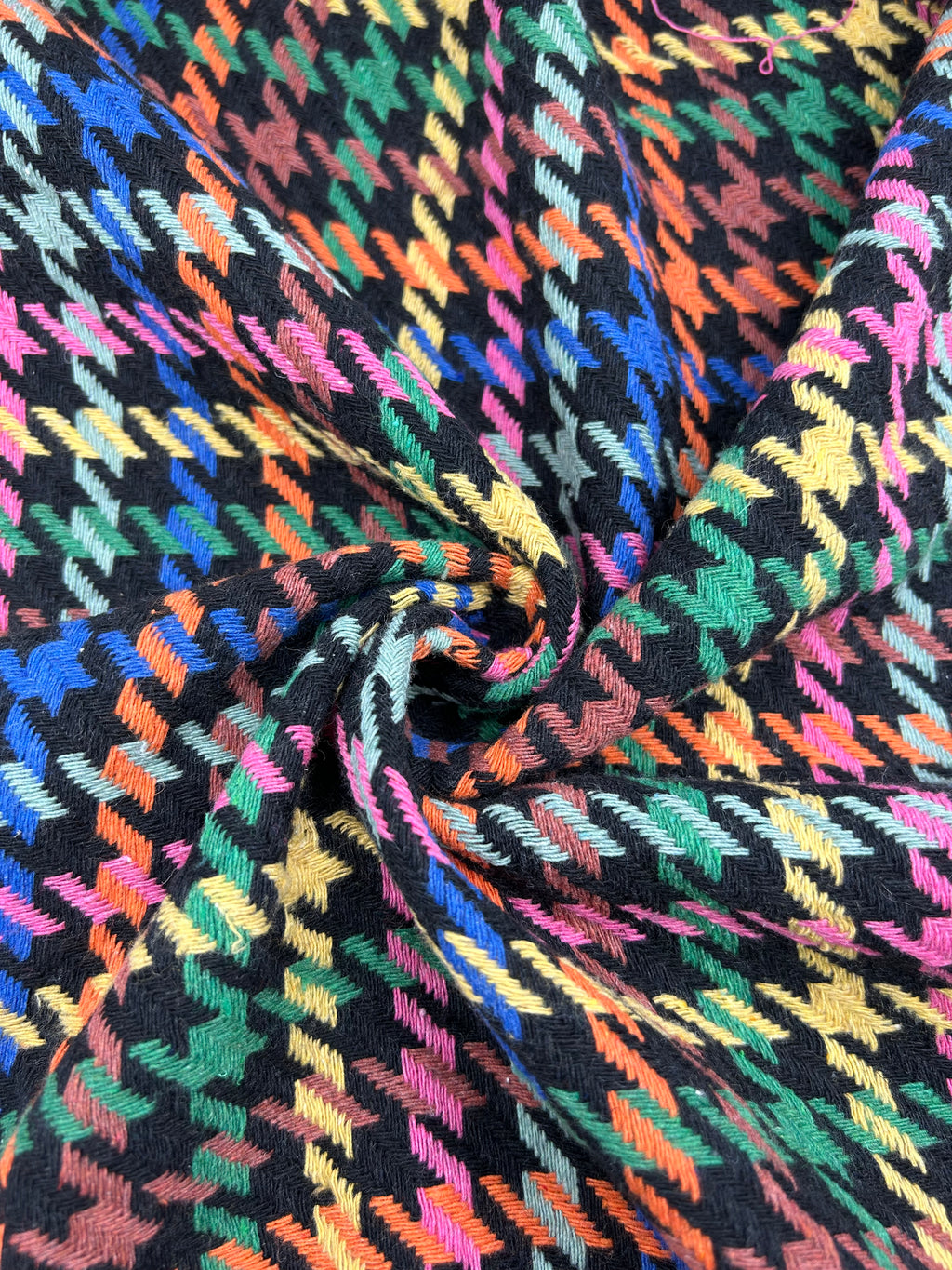 Kaşe Kumaş Kazayağı - Renkli