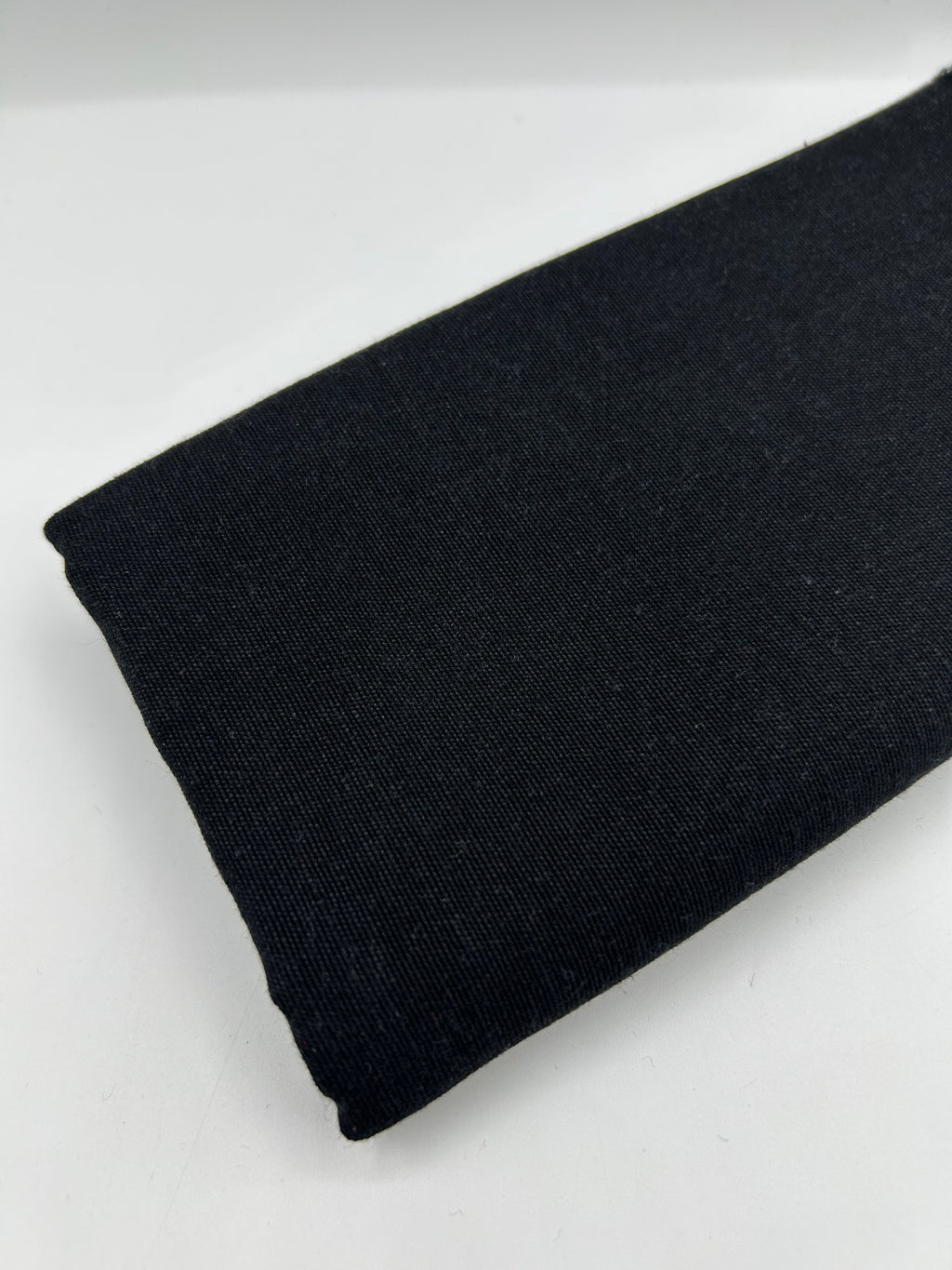 Viskon Keten Kumaş - Siyah