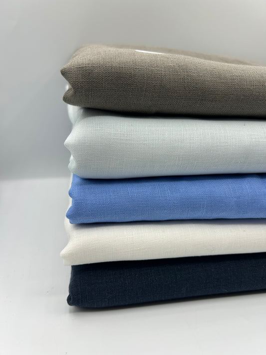 Parça Kumaş Paket 2 -%100 Keten Kumaşlar