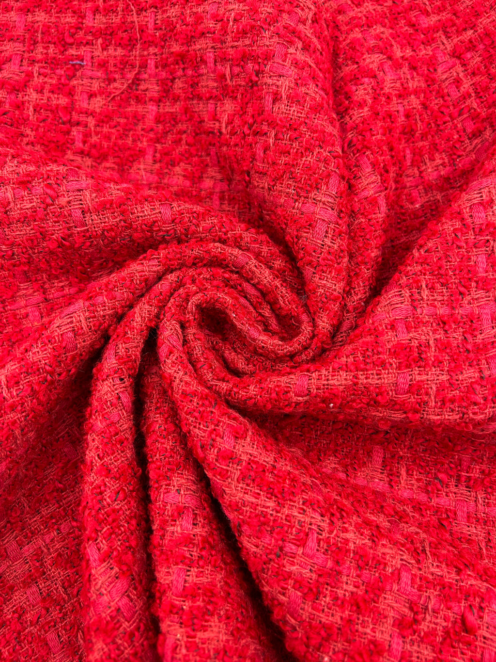 Chanel Kumaş - Kırmızı