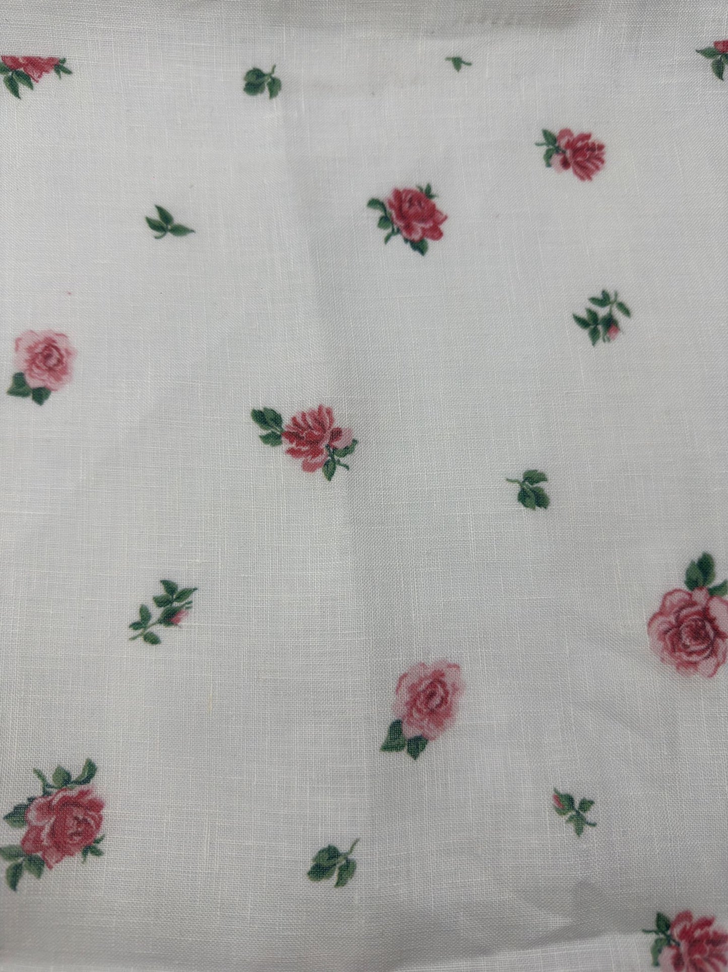 %100 Keten Kumaş - Desenli