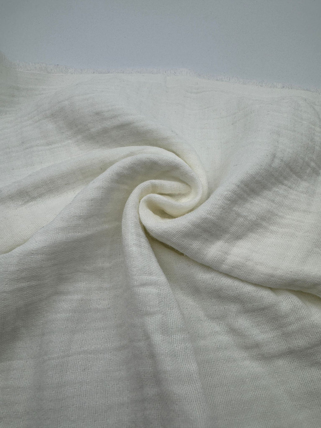 2 Katlı Müslin Kumaş - Ekru