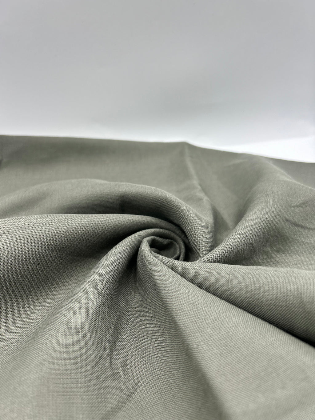 %100 Keten Kumaş – Soft Haki