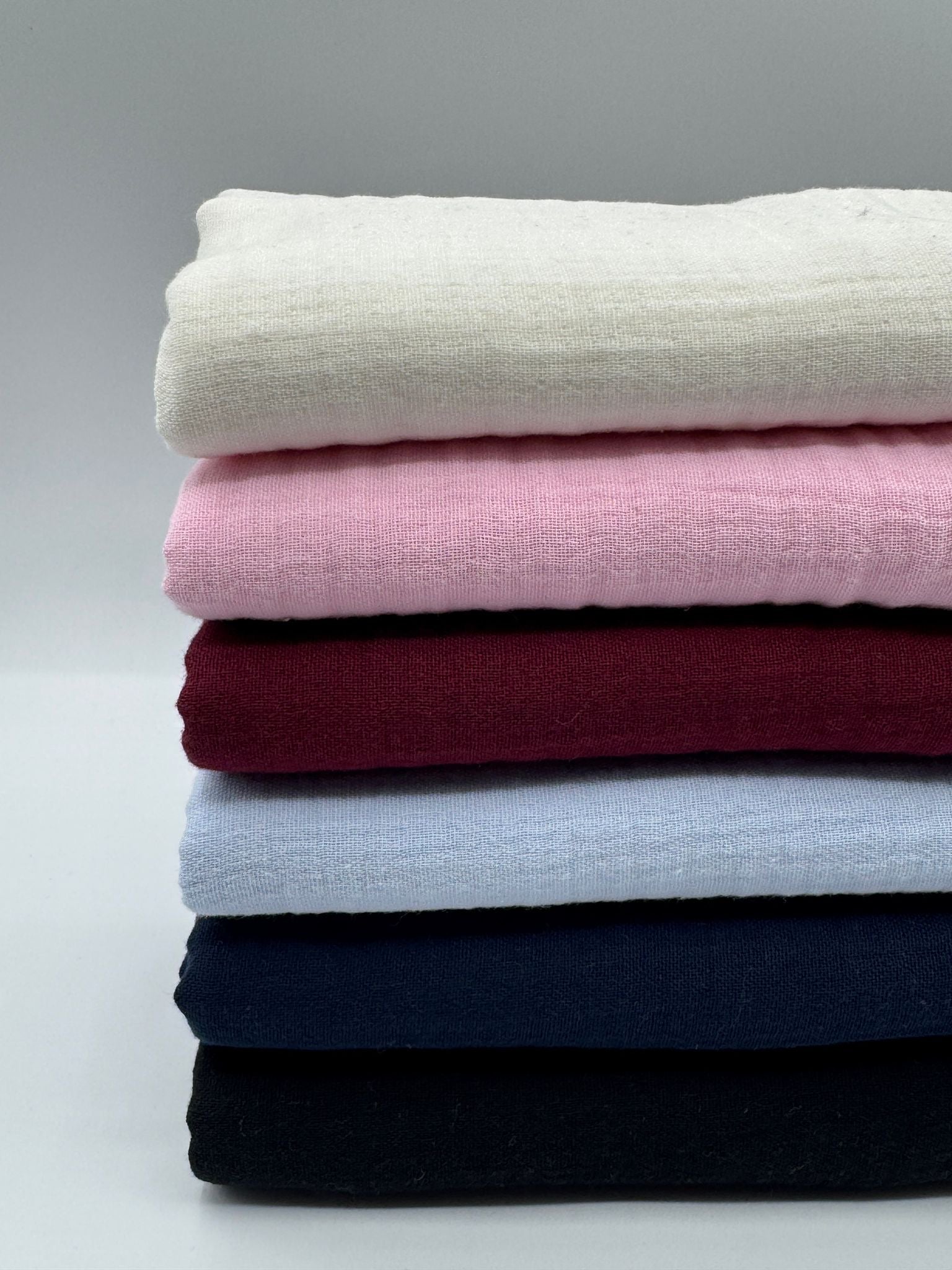 2 Katlı Müslin Kumaş - Bordo