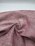 %100 Keten Kumaş – Melanj Vişne