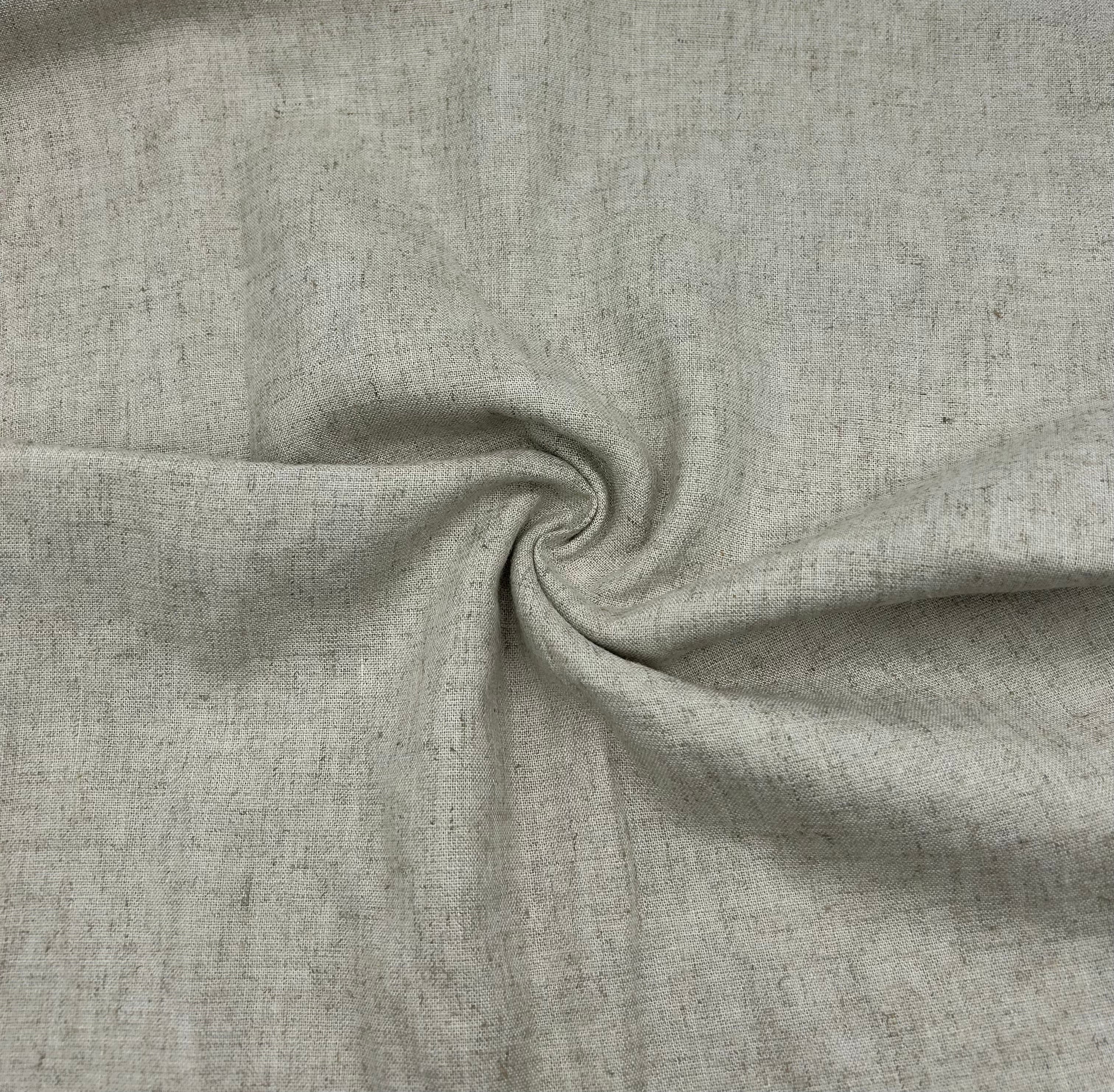 Viskon Keten Kumaş - Natural