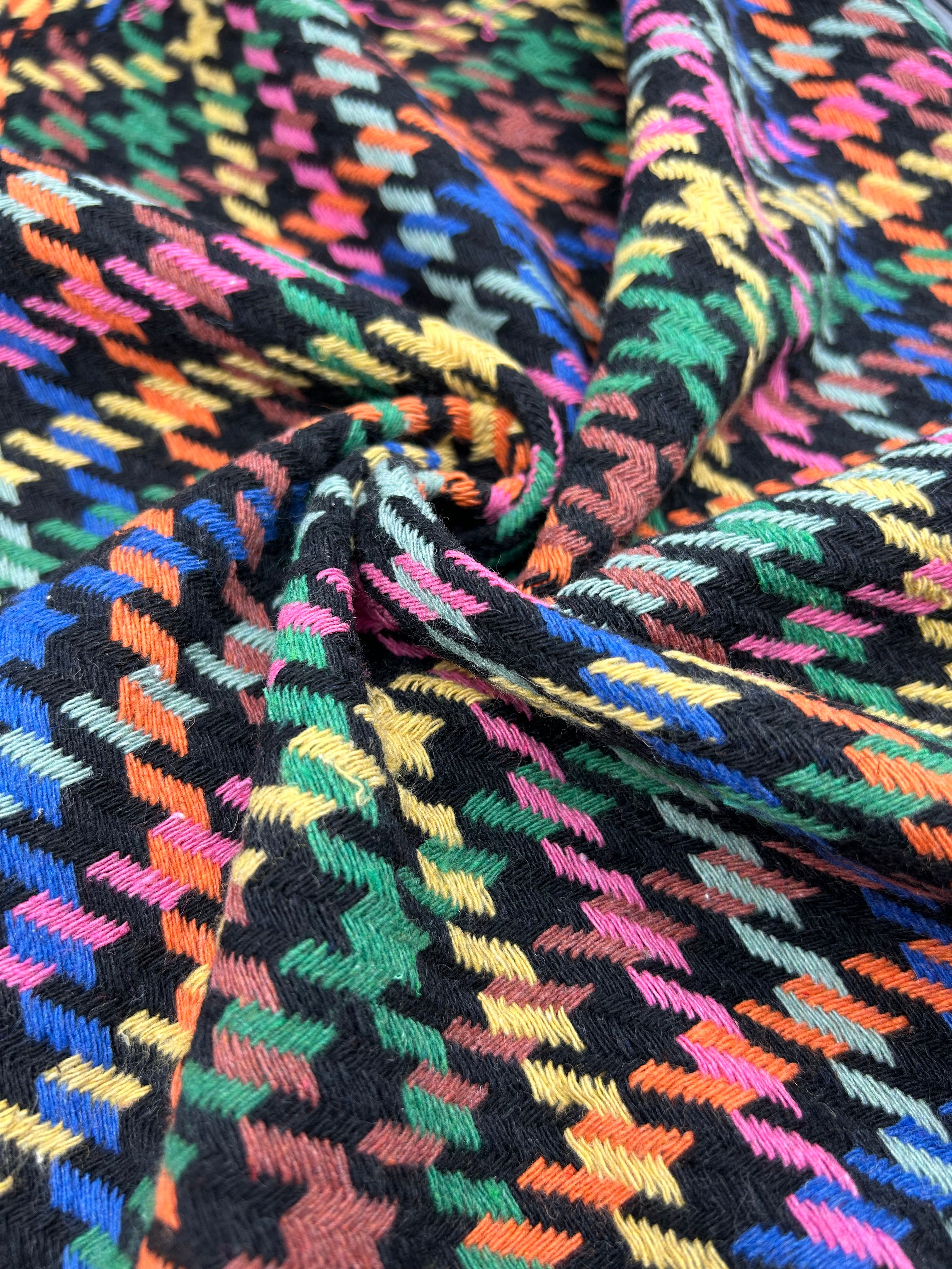 Kaşe Kumaş Kazayağı - Renkli