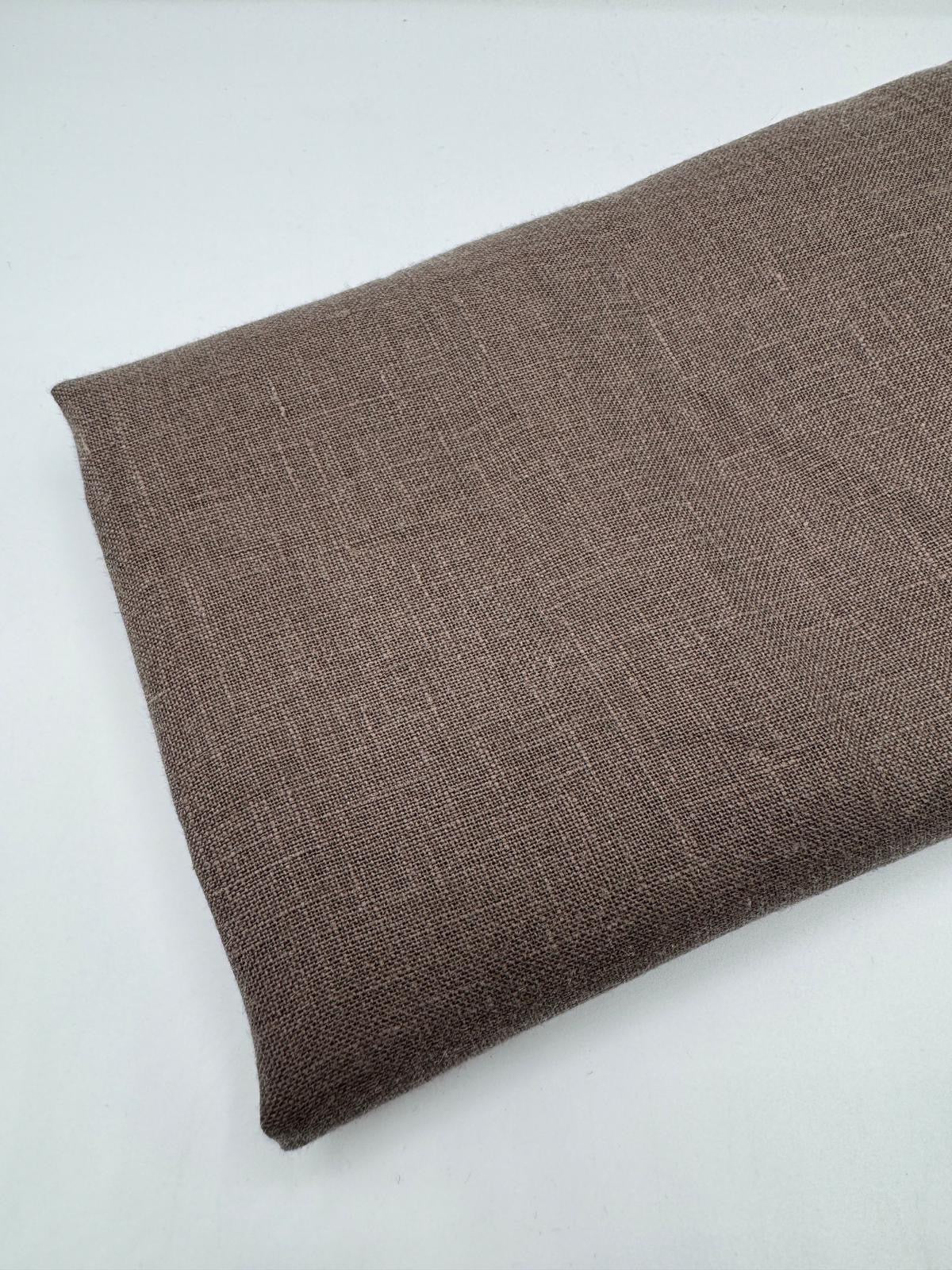 %100 Keten Kumaş – Kahve