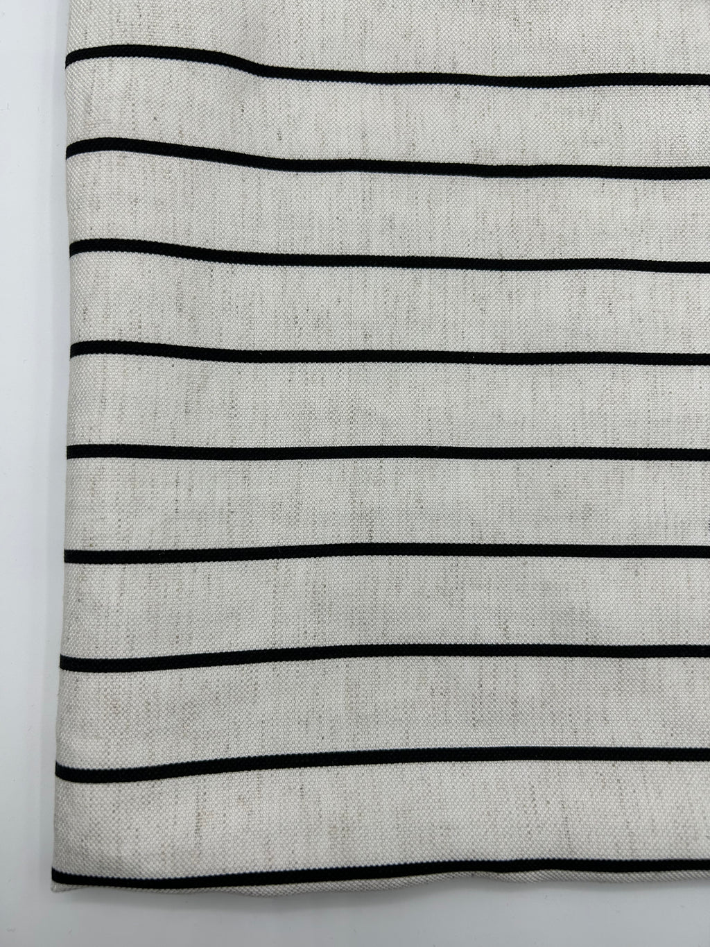 Viskon Keten Kumaş - Çizgili