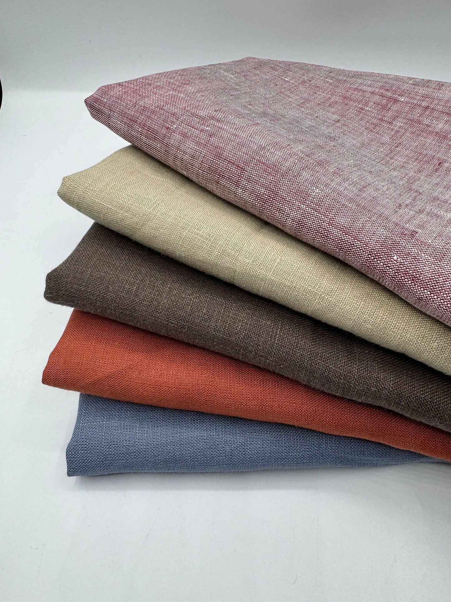 %100 Keten Kumaş – Bej