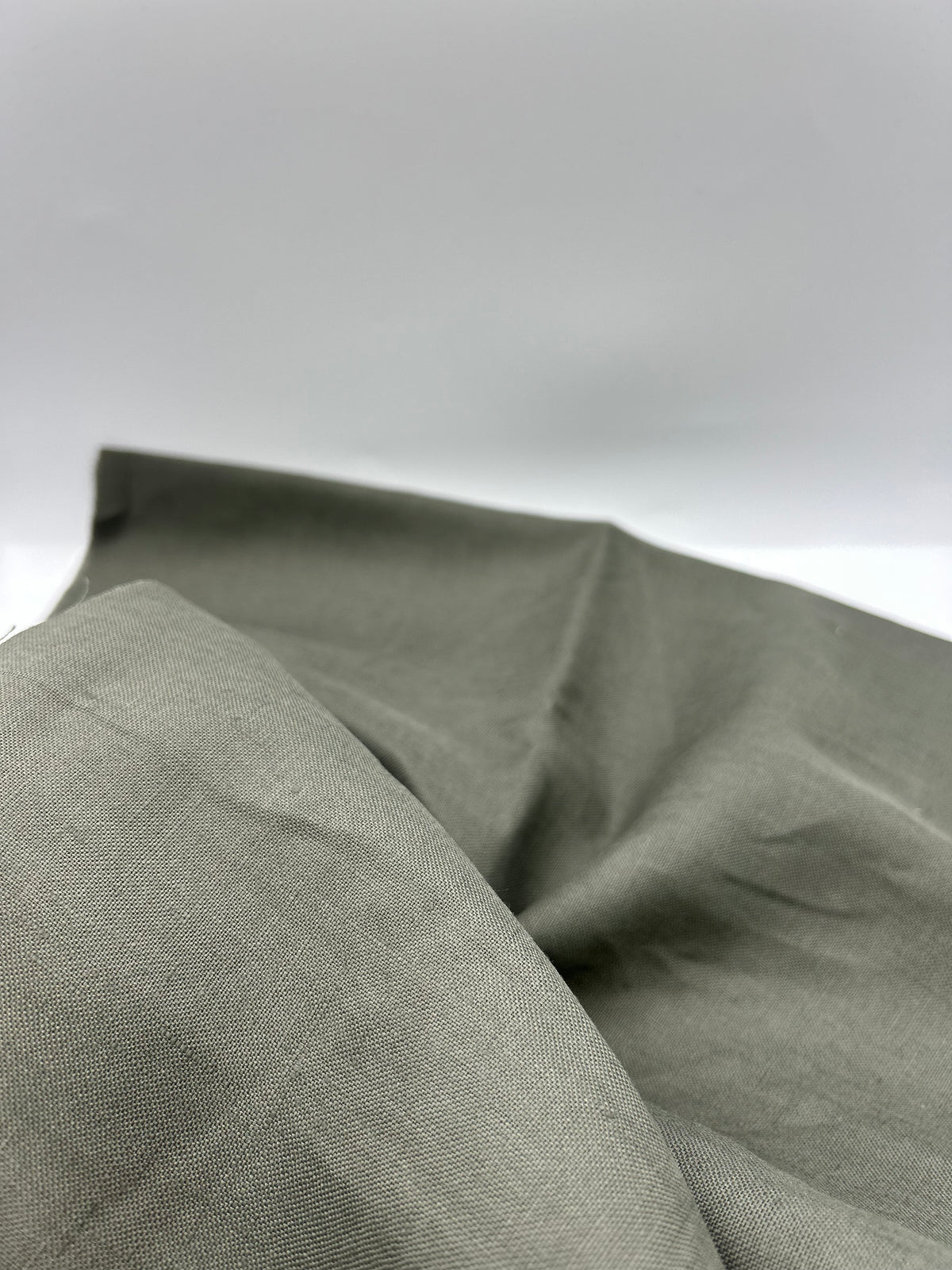 %100 Keten Kumaş – Soft Haki