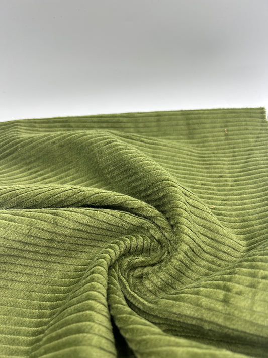 Fitilli Kadife - Zeytin Yeşil
