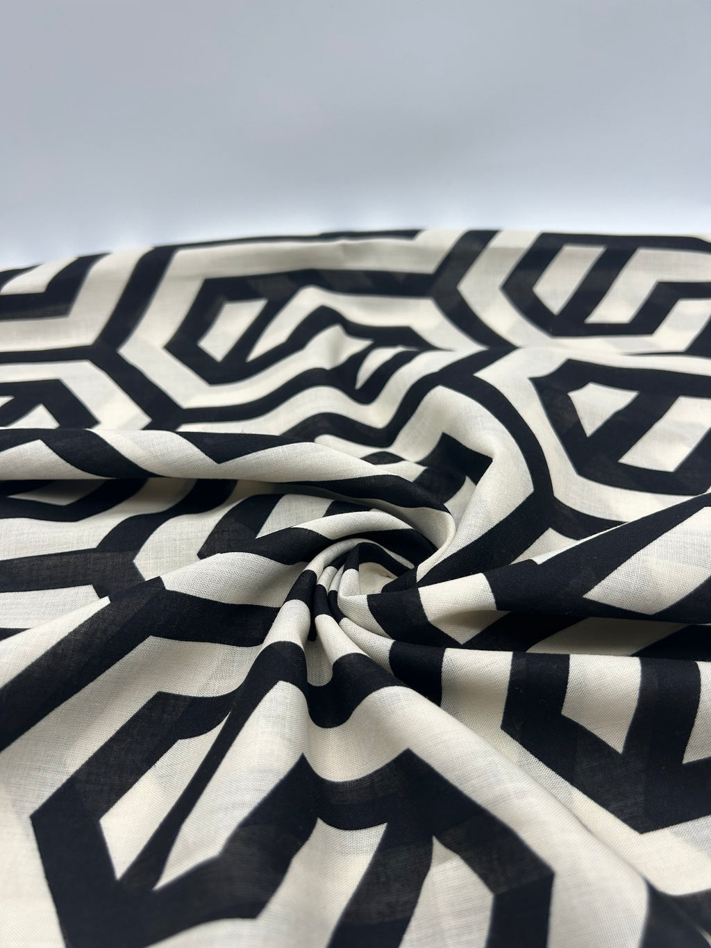 %100 Pamuk Vual Kumaş - Desenli