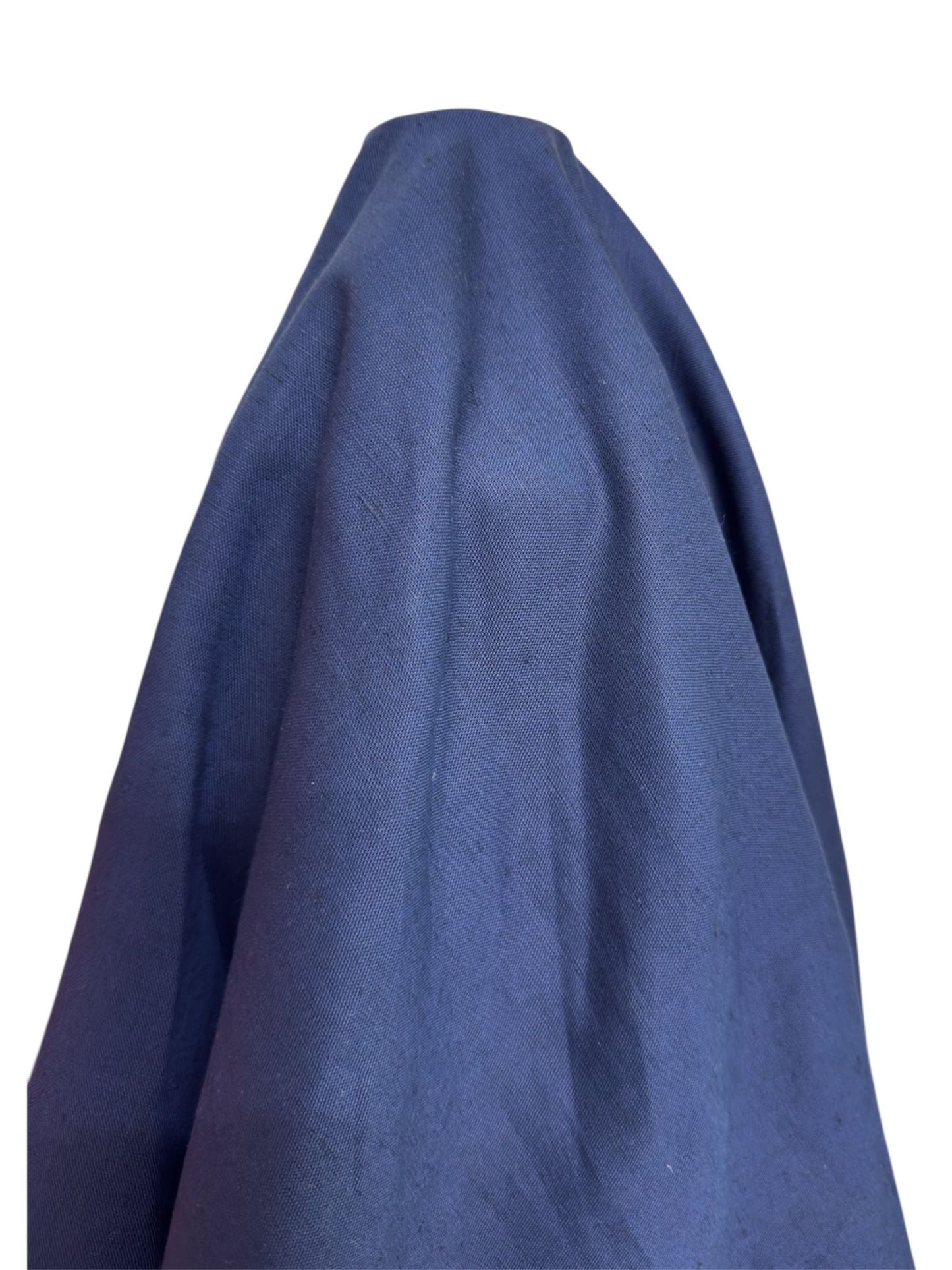 İndigo Pamuk Keten Fırsat Kumaşı