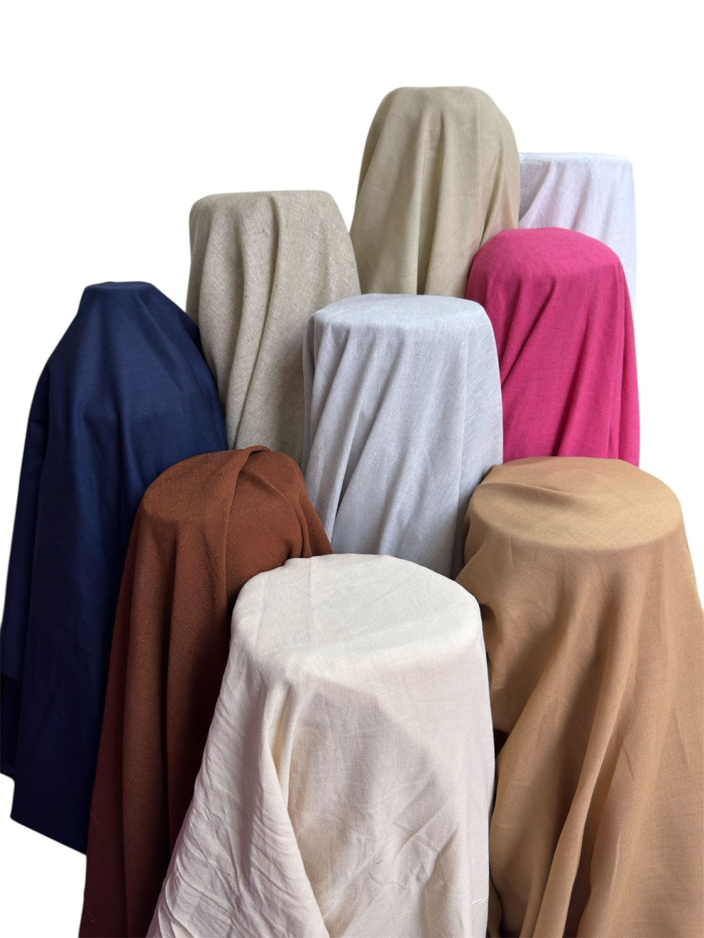 Camel Pamuk Keten Fırsat Kumaşı